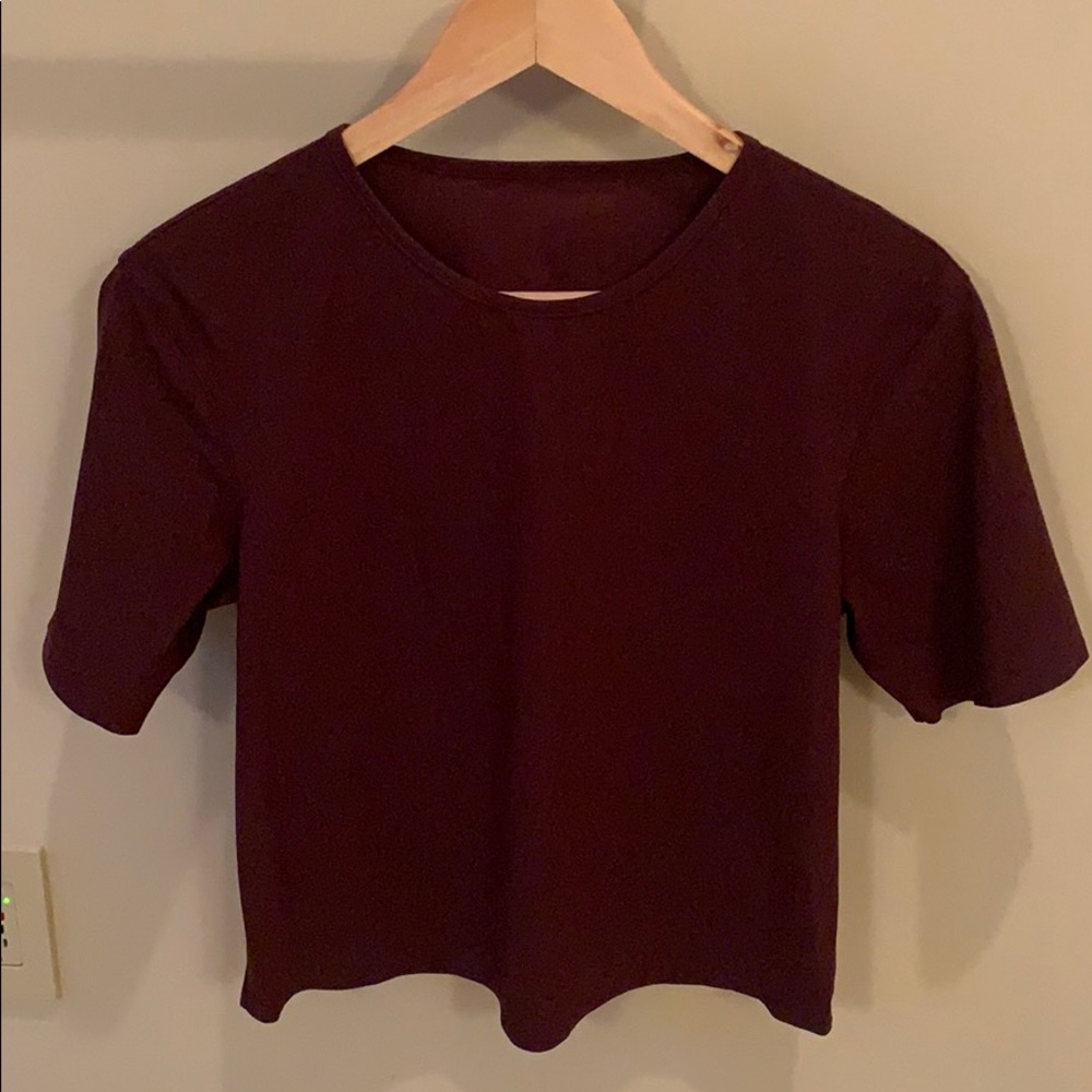 Lululemon Good To Go Tee Maroon 4